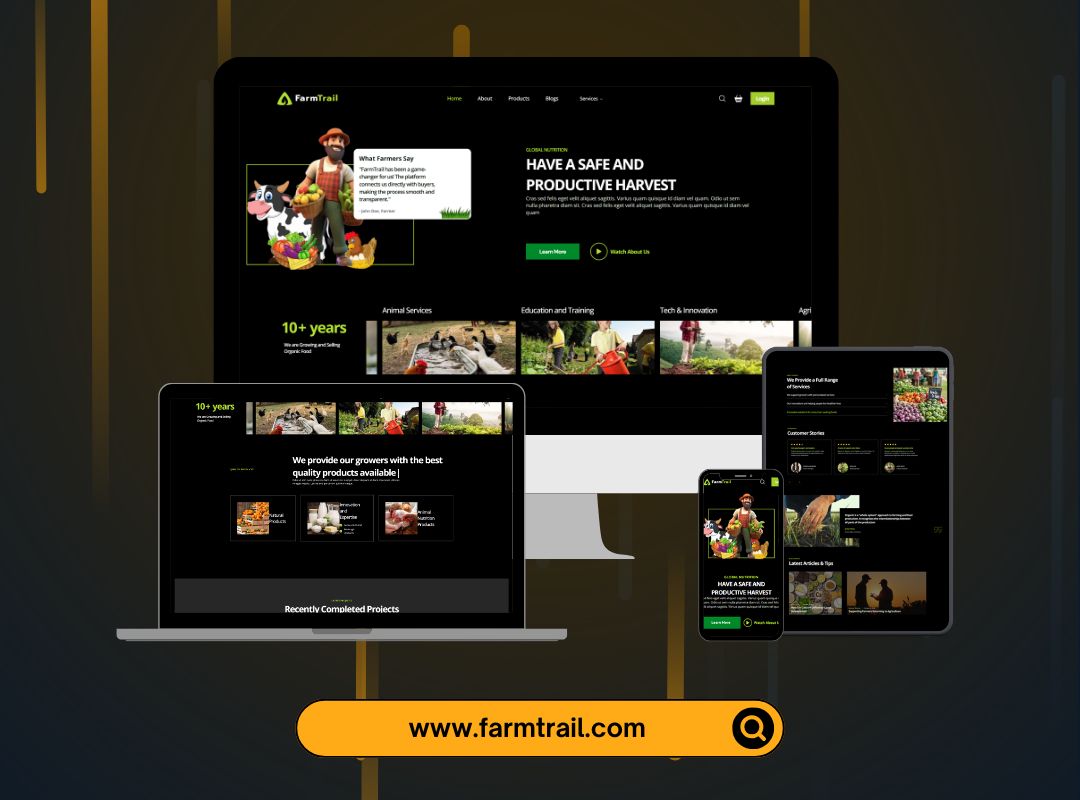 CorePixel Marketing web project showcase